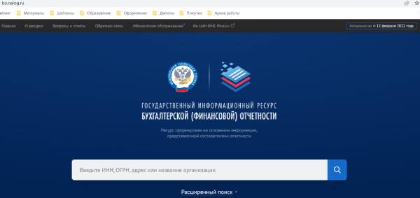 Выручка по ИНН